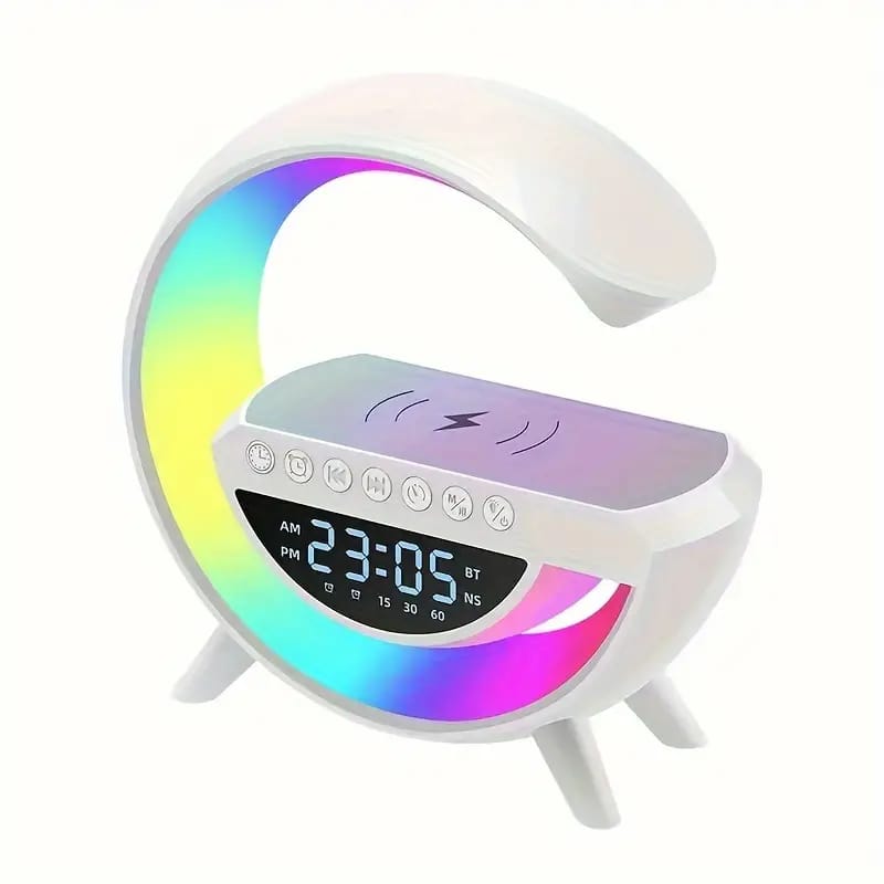 G-Lamp Pro™ | 4-in-1 Smart Station (Speaker, Clock, Charger & RGB)