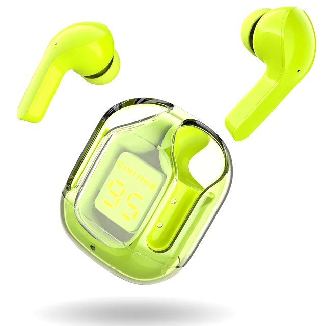 Treqa BT35 True Wireless Earbuds – HiFi Stereo with LED Battery Display