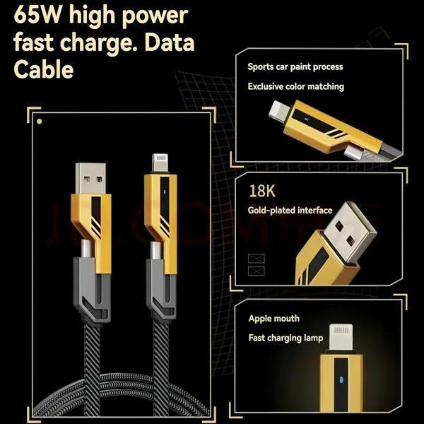 4-in-1 Fast Cable (Buy 1 Get 1 Deal)
