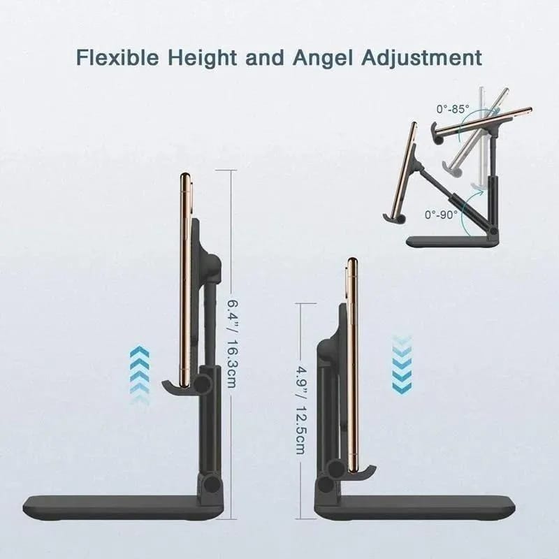 FlexiFold™ Universal Adjustable Mobile Stand (Desk & Bed)