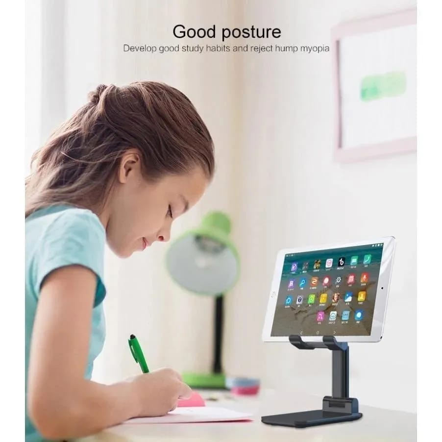 FlexiFold™ Universal Adjustable Mobile Stand (Desk & Bed)