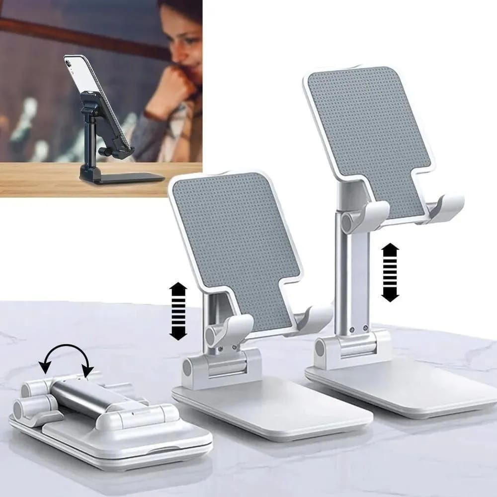 FlexiFold™ Universal Adjustable Mobile Stand (Desk & Bed)