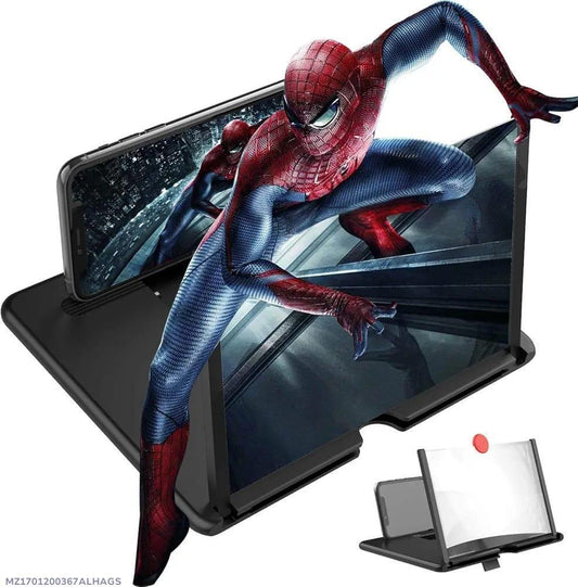 3D Mobile Cinema Screen Magnifier (Foldable Stand)