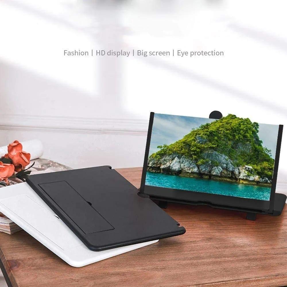 3D Mobile Cinema Screen Magnifier (Foldable Stand)