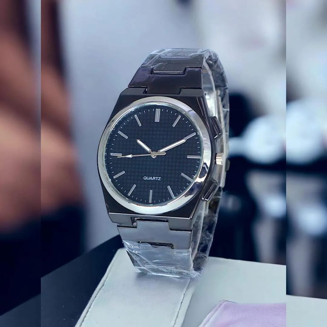 Titan Series Stainless Steel Chain Watch | Available in Silver, Gold & Black