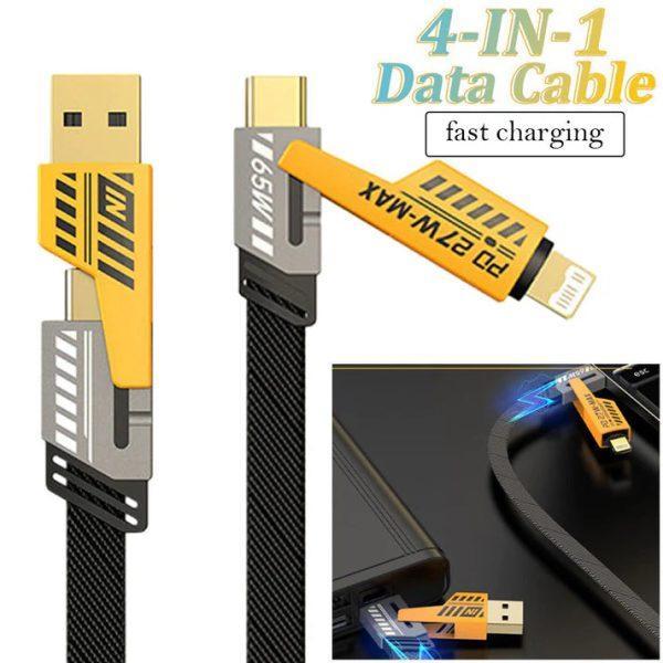 4-in-1 Fast Cable (Buy 1 Get 1 Deal)